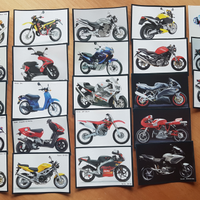 Collezione 23 figurine " la mia moto "