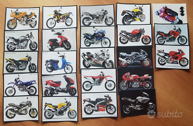 Collezione 23 figurine " la mia moto "