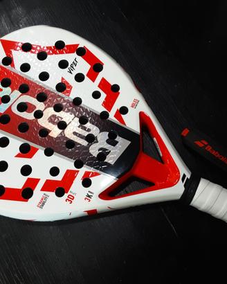 Pala Babolat Viper  J.Lebron White pari a nuovo
