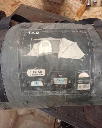 tenda più 2 materassi gonfiabili 