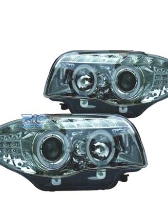 FARI BMW E81 E87 E82 E88 OCCHI ANGELO LUCE DIURNA 