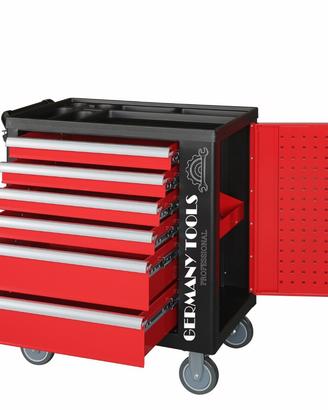 Carrelli portautensili con utensili