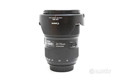 OBIETTIVO REFLEX FULLFRAME CANON 24-70MM F2.8 EF I
