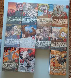 Attack on titan Colossal edition 1-10/12 Omnibus 