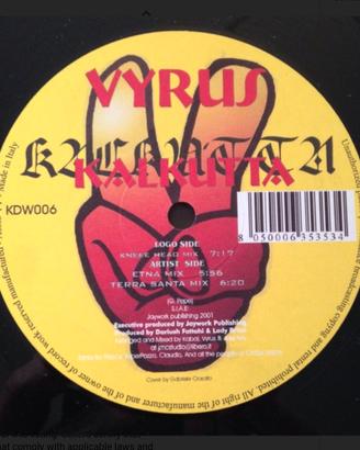 Vyrus –Kalkutta mix vinile 12"