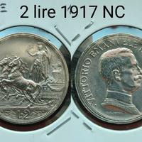 2 lire 1917 NC