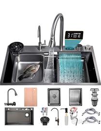 Lavadino da incasso moderno multifunzione