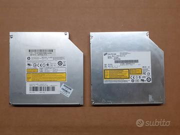 Lotto di 2 Masterizzatori DVD Sata per Notebook