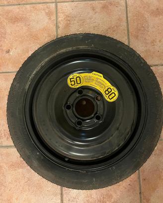 Ruota di scorta Volvo 15 pollici.