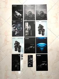 Lotto depliant Fujifilm Sigma Tamron