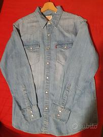 camicia jeans Levis Nuova