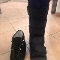 Tutore + scarpa coprigesso