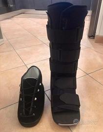 Tutore + scarpa coprigesso