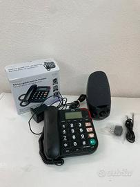 Telefono a pulsanti grandi telefono fisso