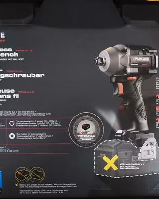 Nuovo!Avvitatore 600Nm impulsi Parkside GARANZIA