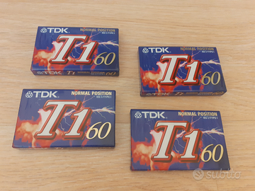 Musicassette vuote TDK vintage