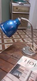 lampada vintage  blu