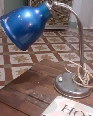 lampada vintage  blu