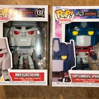 Funko pop! Lotto 2 pz OPTIMUS PRIME + MEGATRON