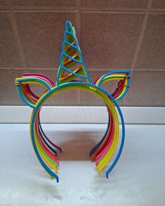 regali fine festa - cerchietto - unicorno