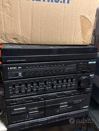 Impianto Hi-fi Telefunken vintage ecc