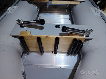 Gommone tender per la pesca