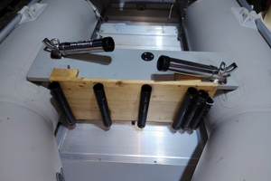 Gommone tender per la pesca