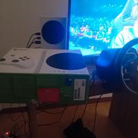 XBOX SERIES + 1 CONTROLLER + VOLANTE THRUST T128