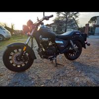 Moto 125 custom "keeway" super light