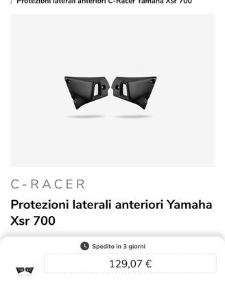 Convogliatori aria Yamaha XSR700 C-Racer