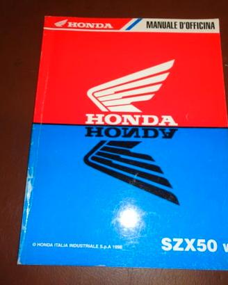 SZX50 X8 manuale officina manutenzione honda