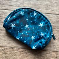 Trousse Blu con Stelle – Pochette con Zip Nuova