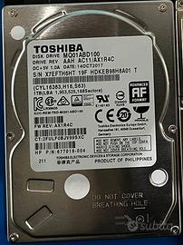 HDD 2,5'' Toshiba - 1 TB - Salute 100%