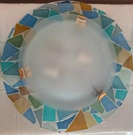 Plafoniera in vetro di murano