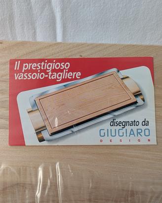 Vassoio Tagliere Giugiaro Design Sigillato