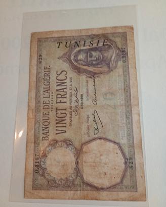 banca Algeria/Tunisia 1938 