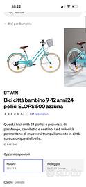 Bicicletta bambini