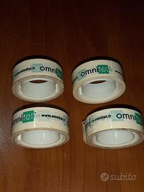LOTTO 4 ROTOLI NASTRO ADESIVO SCOTCH "OMINITEL" 90
