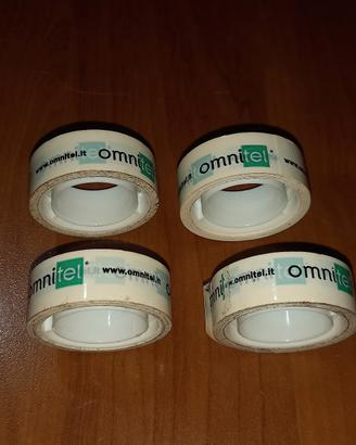 LOTTO 4 ROTOLI NASTRO ADESIVO SCOTCH "OMINITEL" 90