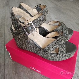 Sandalo donna con zeppa