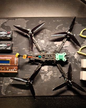 Kit drone fpv completo con batterie
