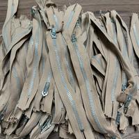 Cerniere lampo zip color nocciola pezzi 80