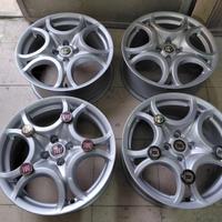 Cerchi in lega da 17 pollici per alfa romeo mito