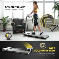 Tapis Roulant Elettrico Salvaspazio 12Km/h