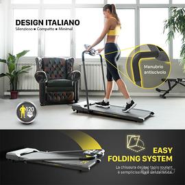 Tapis Roulant Elettrico Salvaspazio 12Km/h