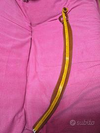 Cinturone in cuoio, color cuoio 42/44