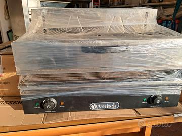 Salamandra griglia professionale 60x35 amitek