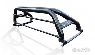 Navara NP300 Roll bar nero con copertura tonneau