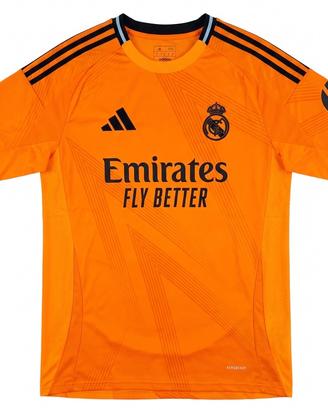 Maglia Real Madrid Mbappe 9 Arancione 2024/25