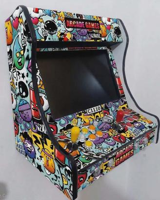Bartop Arcade Sala Giochi Graffiti
